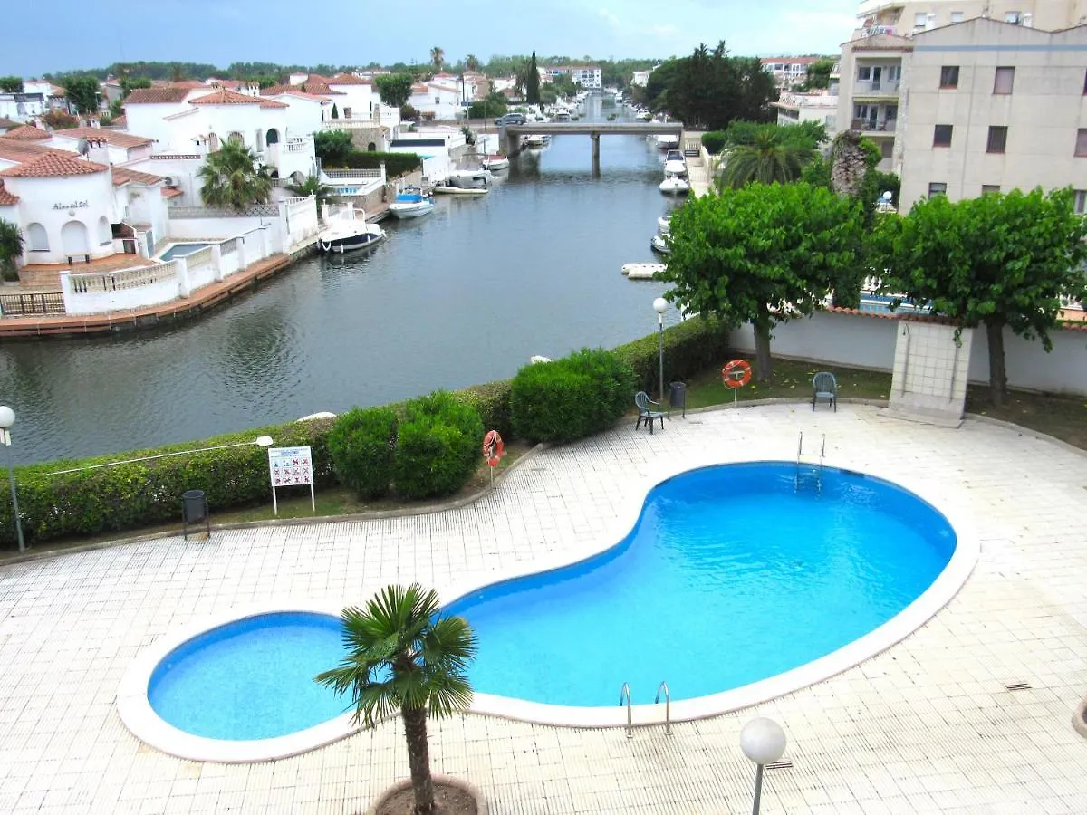 Appartement Vue Exceptionnelle Sur Les Canaux - Wi-Fi Fibre Haut Debit Empuriabrava 0*,  Spain